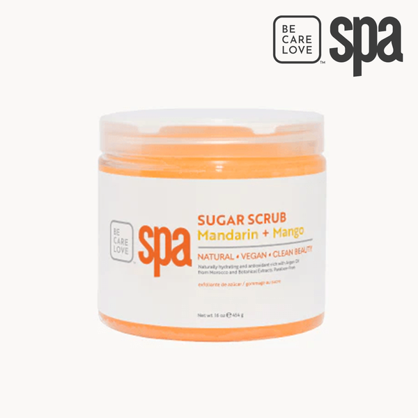 BCL Spa Organics 16oz Mandarin + Mango Sugar Scrub