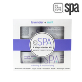 BCL Spa Organics 4-System Starter Kit - Lavander + Mint 16oz