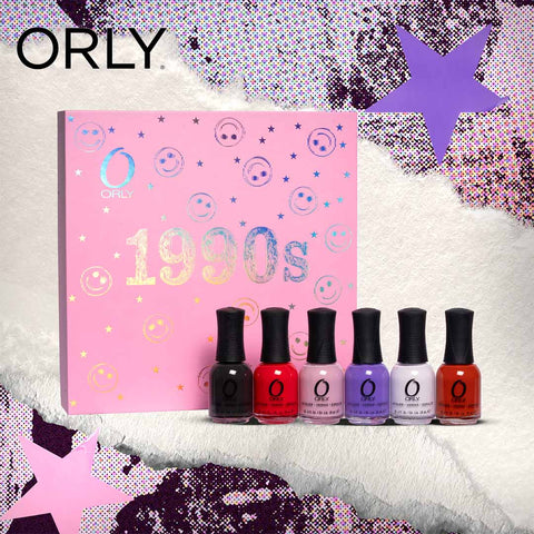 Orly Nail Lacquer Color 1990s Fall 2025 6 pix set