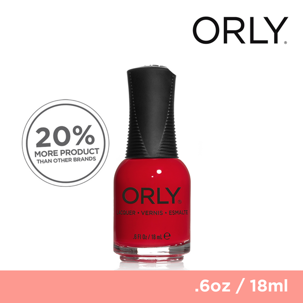 Orly Nail Lacquer Color Haute Red 18ml