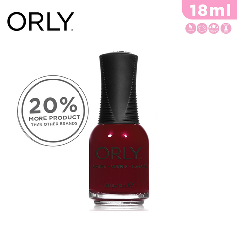 Orly Nail Lacquer Color Forever Crimson 18ml