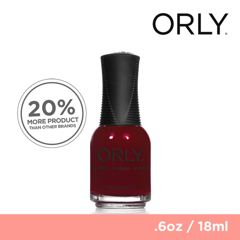 Orly Nail Lacquer Color Forever Crimson 18ml