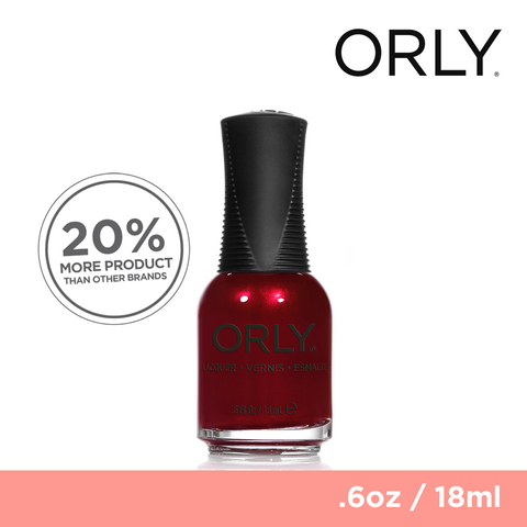 Orly Nail Lacquer Color Crawfords Wine 18ml