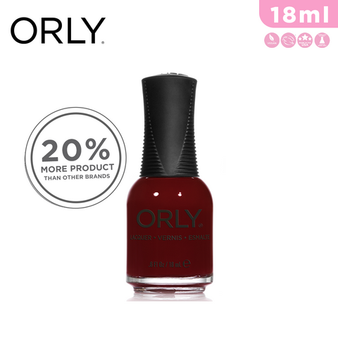 Orly Nail Lacquer Color Red Flare 18ml