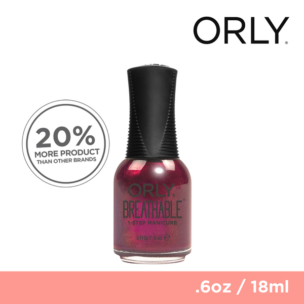 Orly Breathable Nail Lacquer Color Don't Take Me For Garnet 18ml