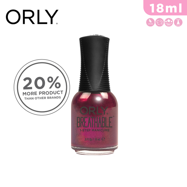 Orly Breathable Nail Lacquer Color Don't Take Me For Garnet 18ml
