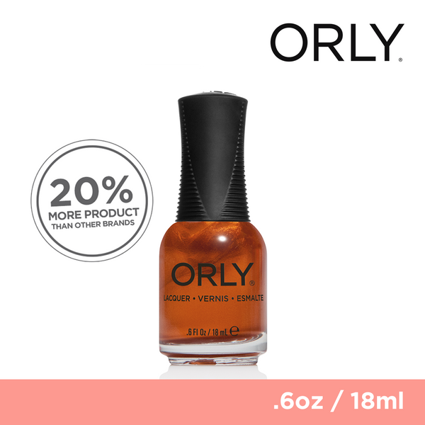 Orly Nail Lacquer Color Valley Of Fire 18ml