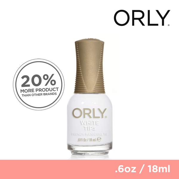 Orly Nail Lacquer Color White Tips 18ml
