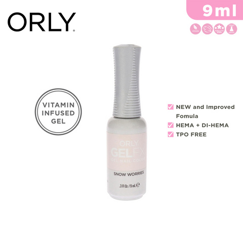 Orly Gel Fx Nail Color Snow Worries 9ml