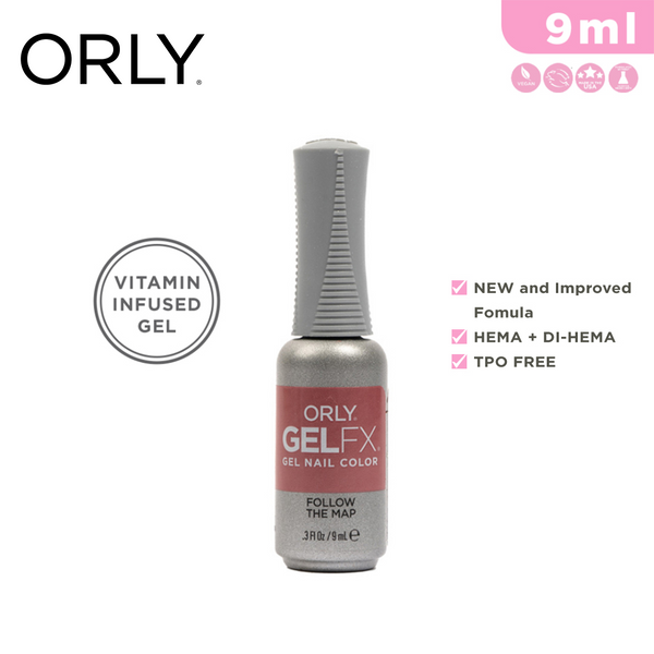 Orly Gel Fx Color Follow The Map 9ml