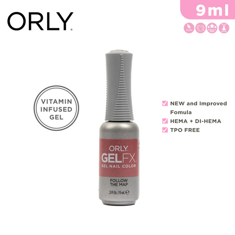 Orly Gel Fx Color Follow The Map 9ml