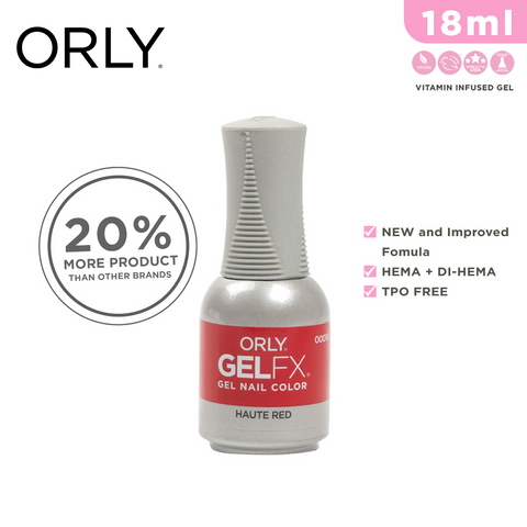 Orly Gel Fx Color Haute Red 18ml