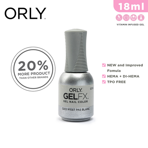 Orly Gel Fx Nail Color Ceci N'est Pas Blanc 18ml