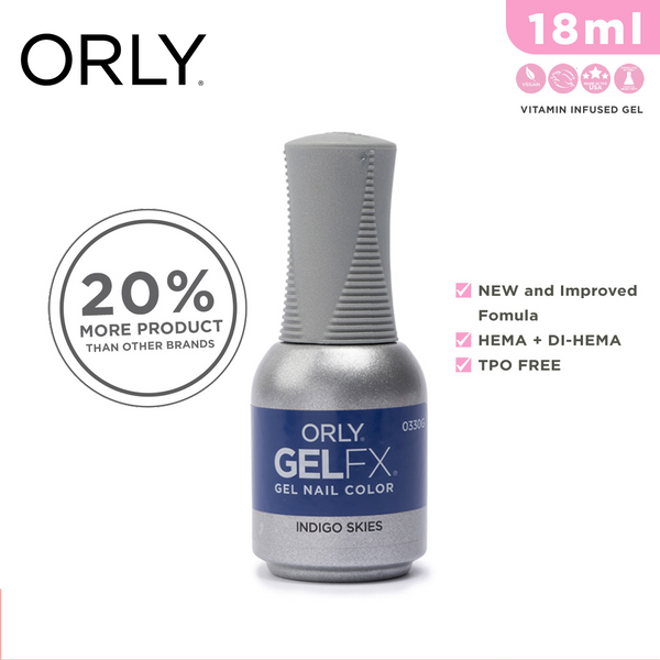 Orly Gel Fx Color Indigo Skies 18ml