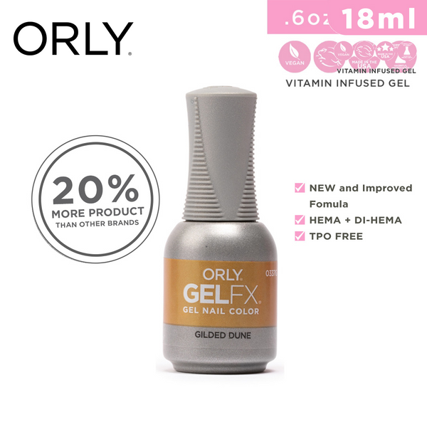 Orly Gel Fx Color Gilded Dune 18ml