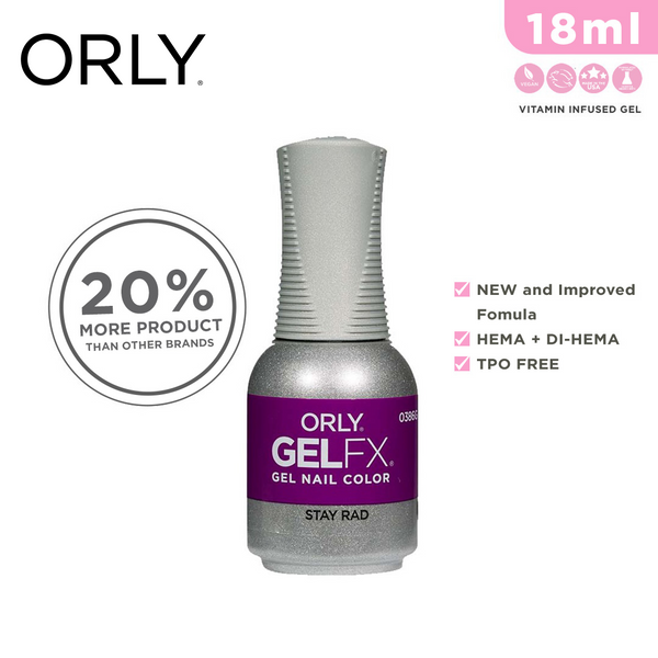 Orly Gel Fx Nail Color Stay Rad 18ml