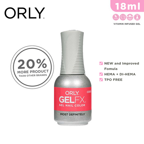 Orly Gel Fx Nail Color Most Definitely 18ml