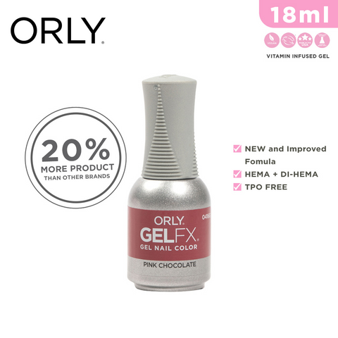 Orly Gel Fx Color Pink Chocolate 18ml