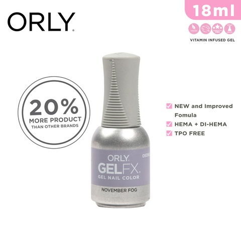 Orly Gel Fx Color November Fog 18ml