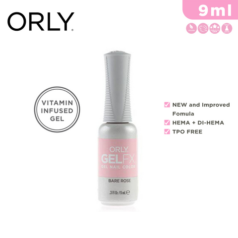 Orly Gel Fx Color Bare Rose 9ml