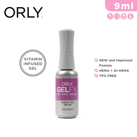 Orly Gel Fx Color Check Yes or No 9ml