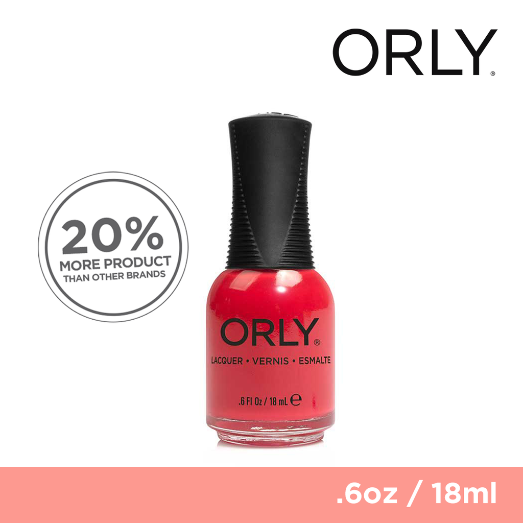 ORLY Women's Nail Polish HAUTE - Haute Red Nail Lacquer - Yahoo Shopping