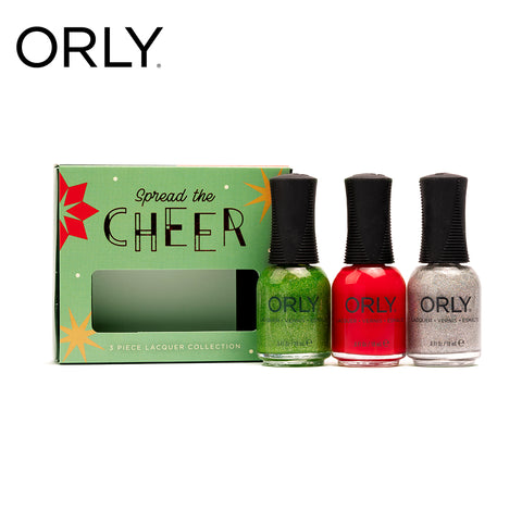 Orly Nail Lacquer Color Spread The Cheer 18ml - Trio Kit