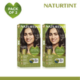 Naturtint Hair Color 4G Pack of 2 - FREE Naturtint Hair Food Quinoa 30ml