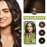 Naturtint Hair Color 4G Pack of 2 - FREE Naturtint Hair Food Quinoa 30ml