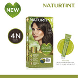 Naturtint Hair Color 4N Pack of 2 - FREE Naturtint Hair Food Quinoa 30ml