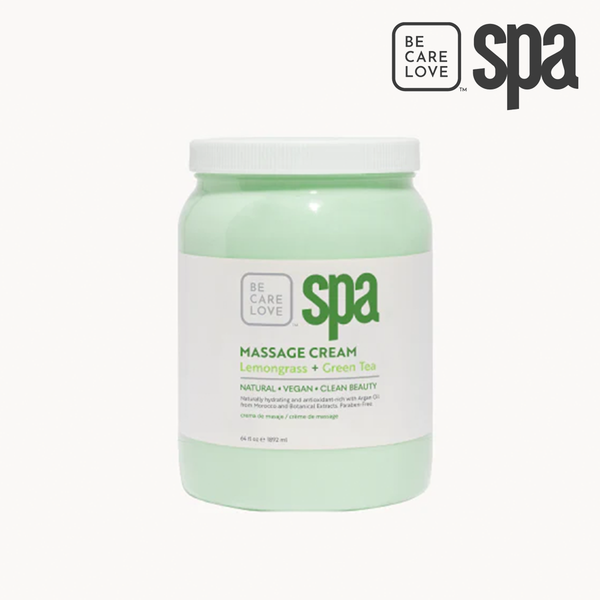 BCL Spa Organics 64oz Lemongrass + Green Tea - Cream