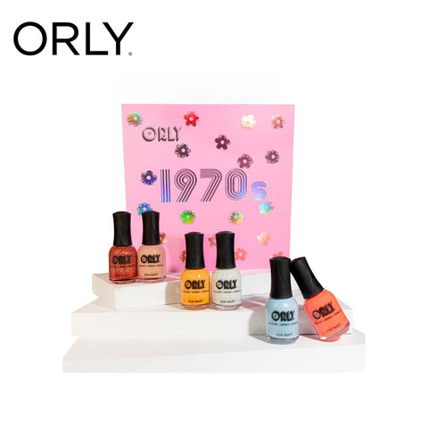 Orly Nail Lacquer Color 1970s Spring Collection 2025 - 6pix set