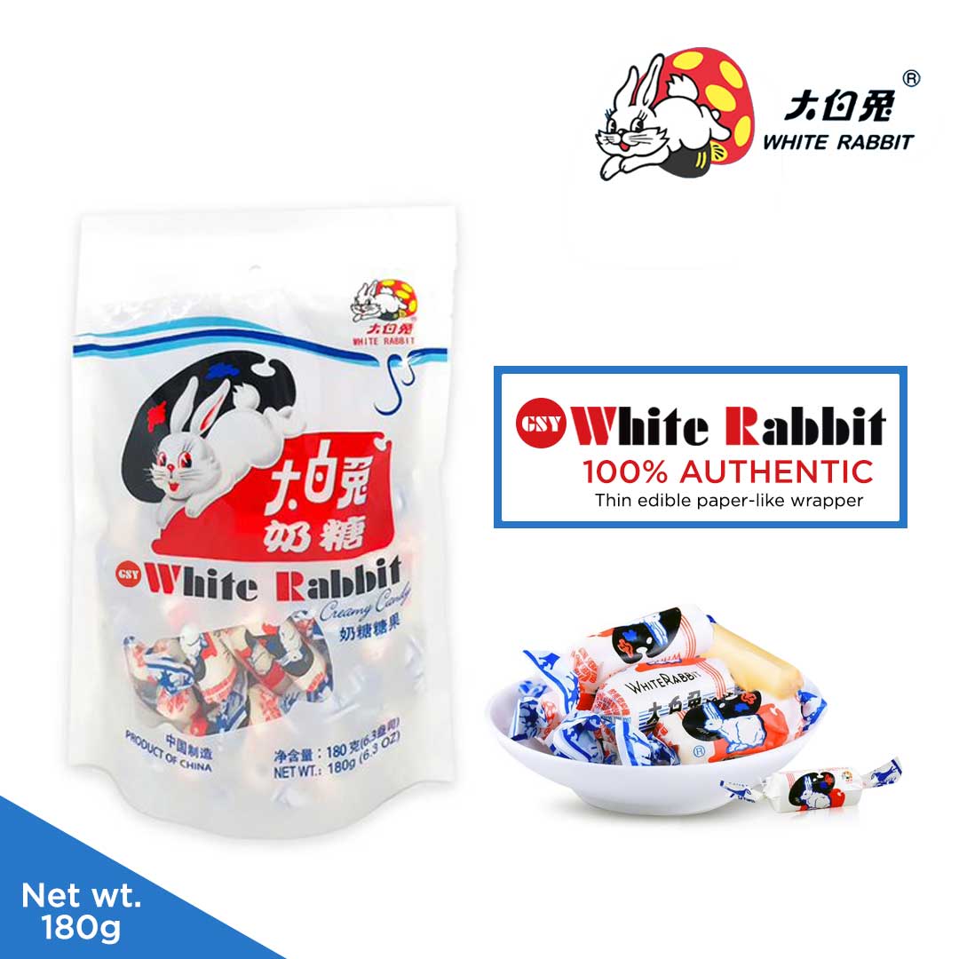 White Rabbit Chinese Milk Creamy Candy Sweets 108g (Pack of 3) UK SELLER |  eBay