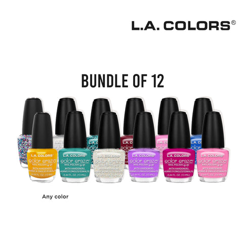 LA Colors Craze Bundle of 12