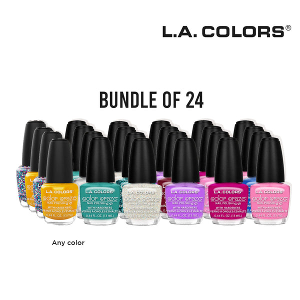 LA Colors Craze Bundle of 24