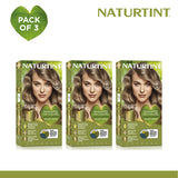 Naturtint Hair Color 8A Pack of 3 - FREE Naturtint Hair Food Quinoa 30ml