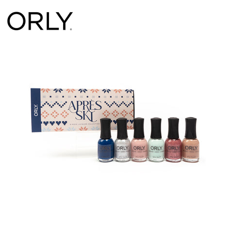 Orly Nail Lacquer Color Apres Ski 18ml - 6pix Set