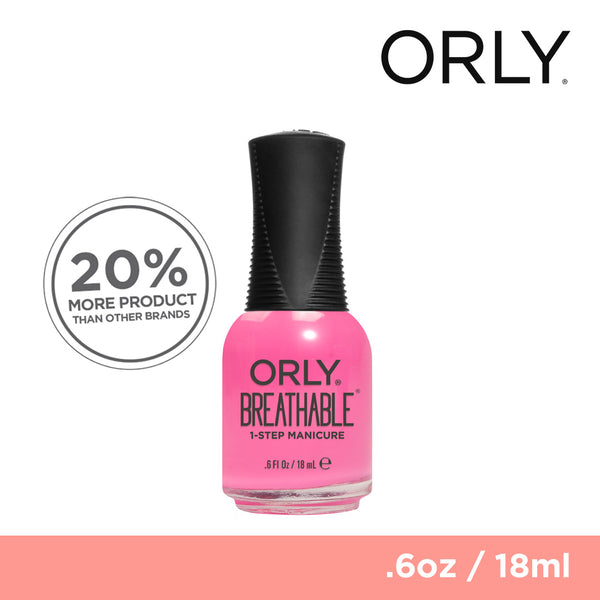 Orly Breathable Nail Lacquer Color Burst Your Bubblegum 18ml