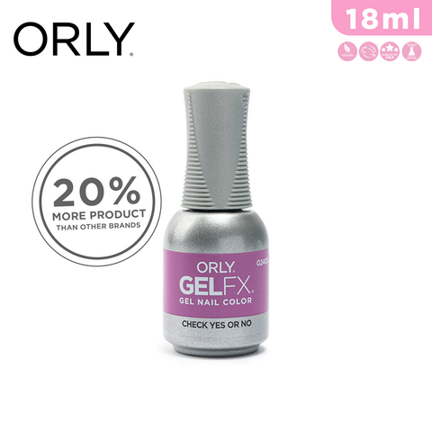Orly Gel Fx Nail Color Check Yes or No 18ml