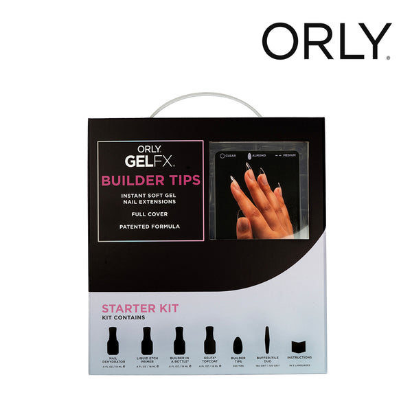 Orly Gel FX Builder Tips Starter Kit - Medium Almond