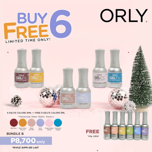 Orly Gel Fx 18ml 6+6 Bundle B - Holiday Bundle Promo