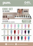 Pure. Gel Premium Nail Color Chic Set