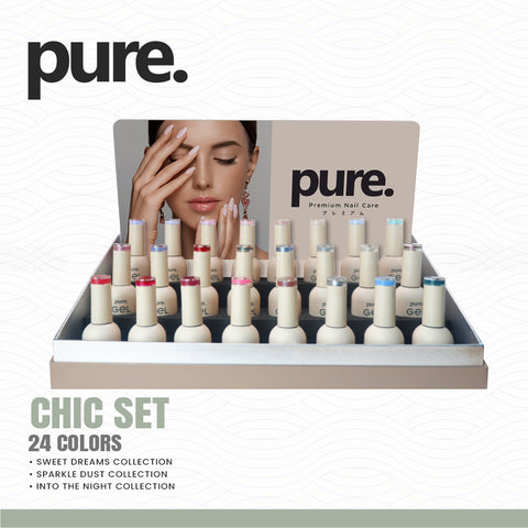 Pure. Gel Premium Nail Color XoXo Set