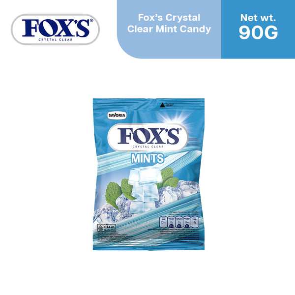 Fox's Mint Oval Flowrap Candy 90g