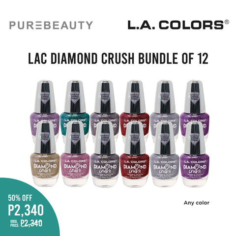 LA Colors Diamond Crush Bundle of 12