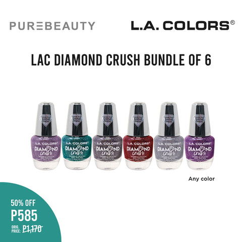 LA Colors Diamond Crush Bundle of 6