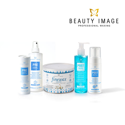 Beauty Image Natural Fine Wax Cotton Oil 400ml - Starter Kit