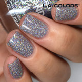 LA Colors Diamond Crush Polish Flashing Lights