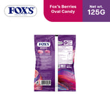 Fox's Berries Oval Flowrap Candy 125g