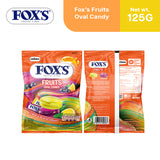 Fox's Fruits Oval Flowrap Candy 125g